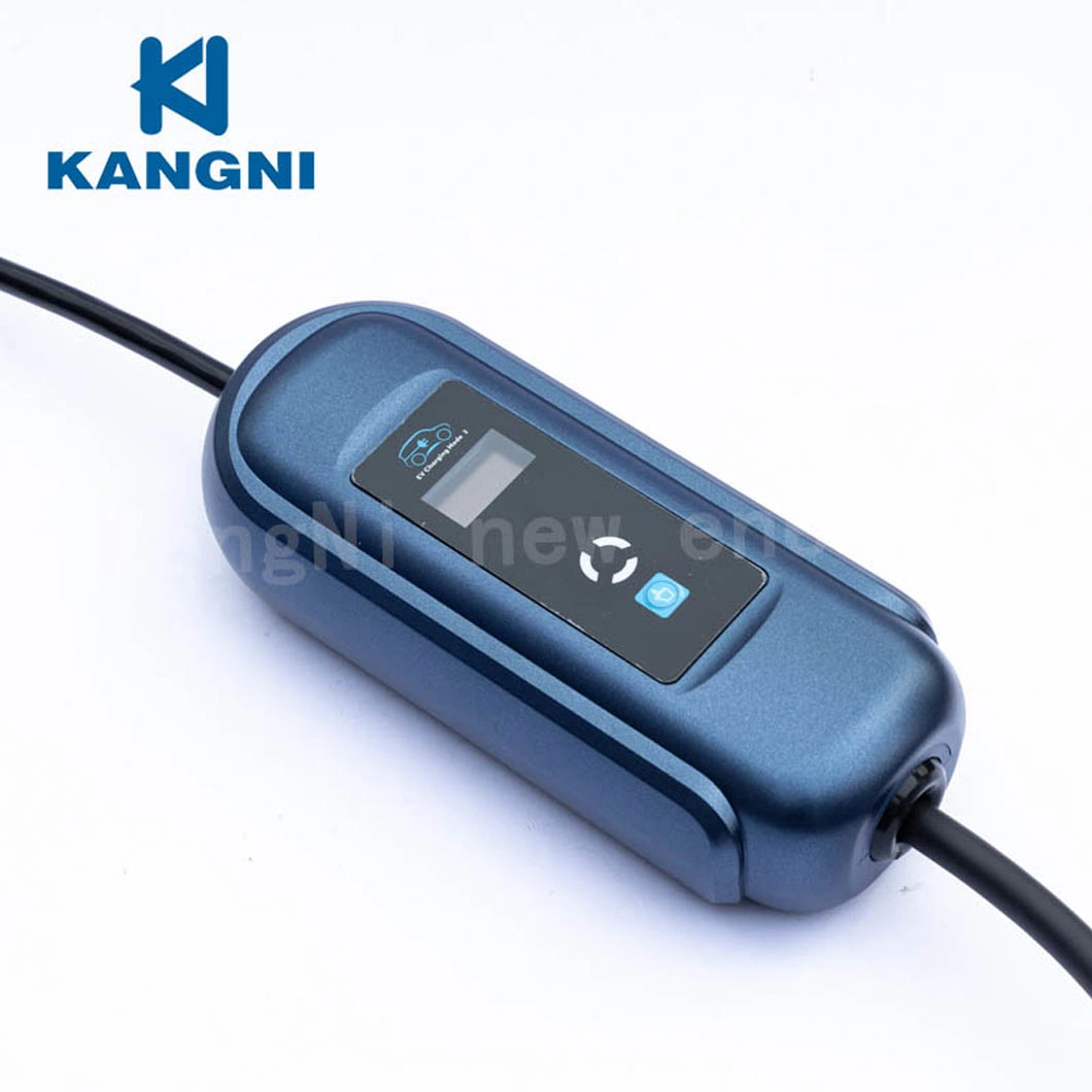 16A IEC 62196-2 Mode 2 Type 2 3.5kw Portable EV Power Supply Equipment Electric Car Charging Gun