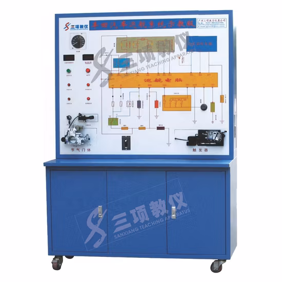 Car Charging System Teaching Board School Lab Equipment Automotive Didactic Equipment
