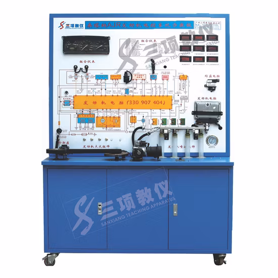 Car Charging System Teaching Board School Lab Equipment Automotive Didactic Equipment