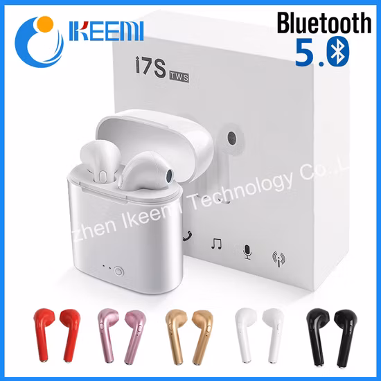 Earphone I7s Tws Headphone Factory Price Earbuds Mobile Phone Accessories