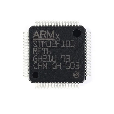 Nuevo chip IC original MCU Stm32f103ret6 Lqfp-64 Stmicroelectronics Semiconductor